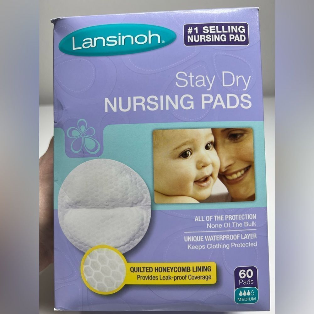 Stay Dry NWT Lansinoh Nursing Pads Stay Dry 60 ct